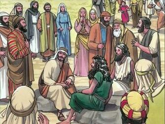 BibleImage Jesus Heals The Demoniacs Sails To