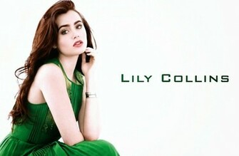 Lily Collins Wallpaper