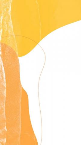 Orange Tone Simple Memphis Mobile Wallpaper Vector Image By