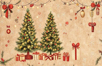 Old Fashioned Christmas Wallpaper