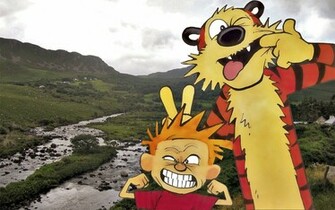 Calvin And Hobbes Wallpaper Wallpaperesque