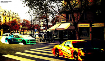 French Street Race Computer Wallpaper Desktop