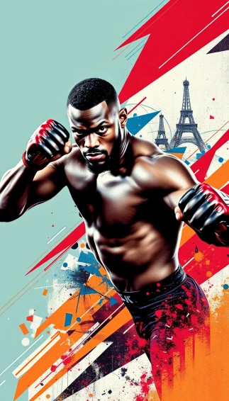 Israel Adesanya Phone Wallpaper