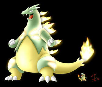 Fusion Tyranitar Charizard By Esepibe