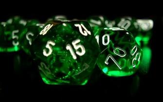 Green Dice Wallpaper Beautiful Photography