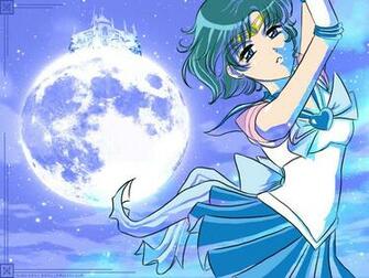 Sailor Mercury Moon Wallpaper