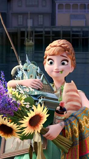Frozen Fever Phone Wallpaper Photo