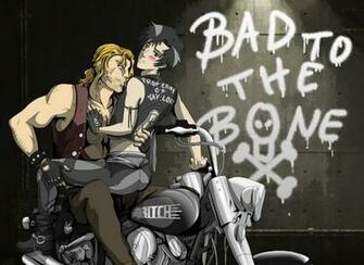 Bad To The Bone Print By Longitudes Latitudes