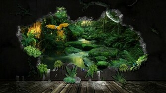 Jungle Plants Wallpaper