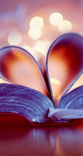 Book Heart Wallpaper Love