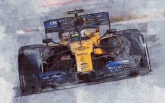 Wallpaper Lando Norris Mclaren F1 Team Formula