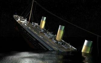 Titanic Sinking Wallpaper