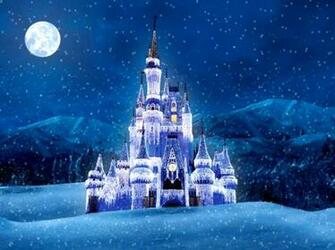 Snow Castle Wallpaper