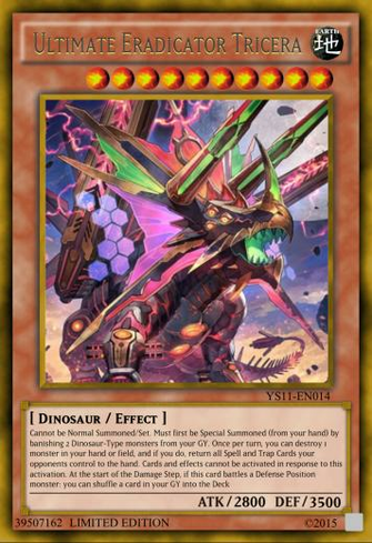 Generic Dino Support Ultimate Customyugioh