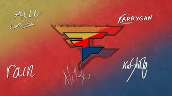 Faze Wallpaper Players Autograph By Ronofar Cs Go