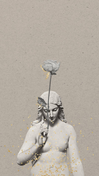 Greek Statue Aesthetic Wallpaper