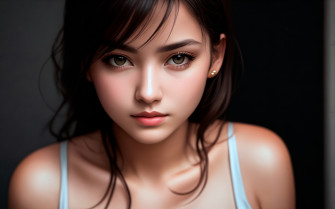 Asian Women HD Wallpaper Nature Cave China