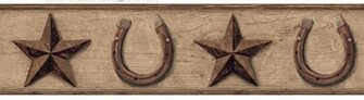 Western Star Wallpaper Border Is Perfect For Your Decor
