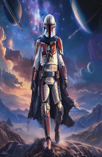 The Mandalorian Art Wallpaper