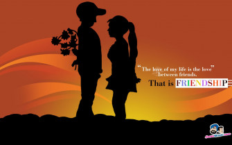 Cute Best Friend Wallpaper