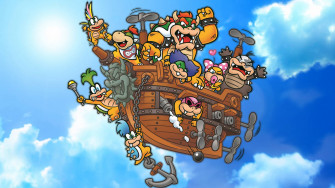 Koopalings Bowser Jr Airship 4k Wallpaper By Bobby Sama
