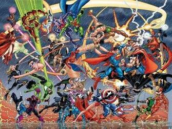 Desktop Super Heroes Wallpaper