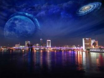 Night City Image HD Wallpaper High Quality
