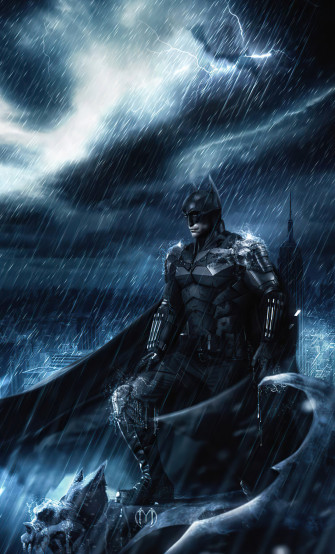 Batman In Night 4k iPhone HD Wallpaper Image