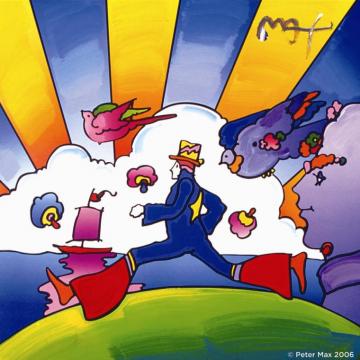 Artist Peter Max Appears At Wentworth Galleries On