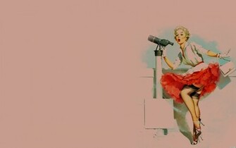 Pin Up Background Hello Sailor Style HD