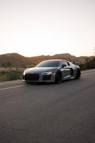 Audi R8 V10 Rws Twin Turbo Sports Car Black Cars