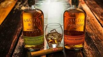 Whiskey Bottles And Cigar HD Wallpaper Wallpaperfx
