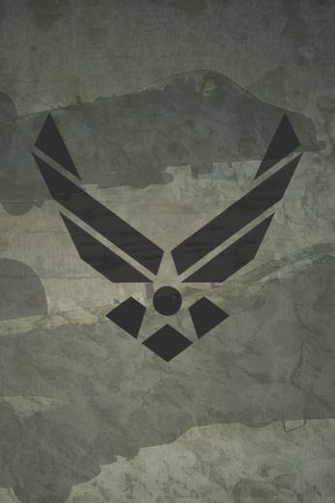Us Air Force Logo Background A 10s Gray