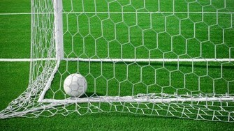 Football Field And Ball High Definition Wallpaper HD
