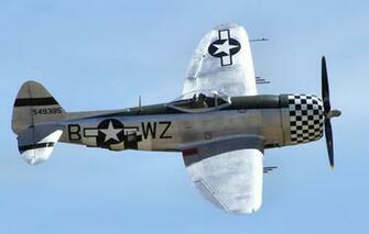 Wallpaper Flight Fighter Thunderbolt P47 Image For Desktop