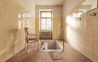 Wallpaper Chair Window Sunlight Bathroom Abandoned Mirror