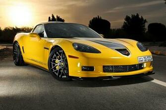 Chevrolet Corvette C6 Grand Sport Yellow Shevrolle