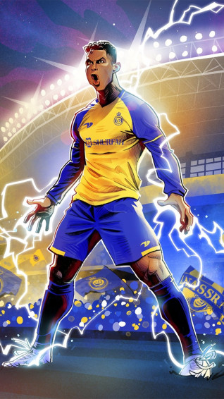 Top Best Cristiano Ronaldo Al Nassr Wallpaper Hq