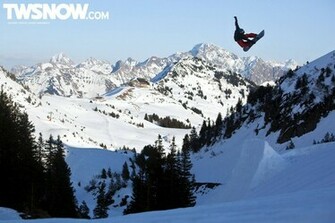 Rider Sports Snowboarding Wallpaper Hq