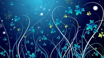 Vector Flowers Wallpaper HD