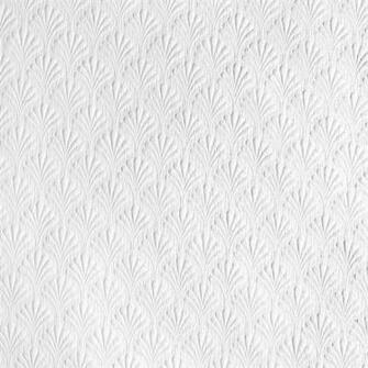 Embossed Wallpaper Over A Brick Or Cement Block