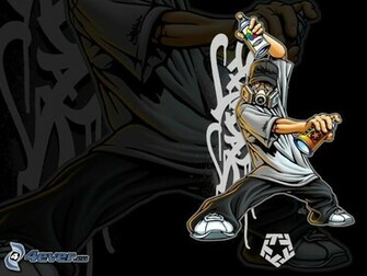 Spray Graffiti Hip Hop