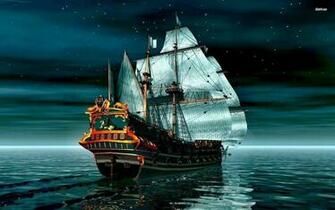 Pirate Ship Wallpaper