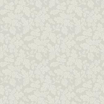 White And Grey Wallpaper Oak Leaf Design