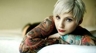 Tattooed Girl Wallpaper