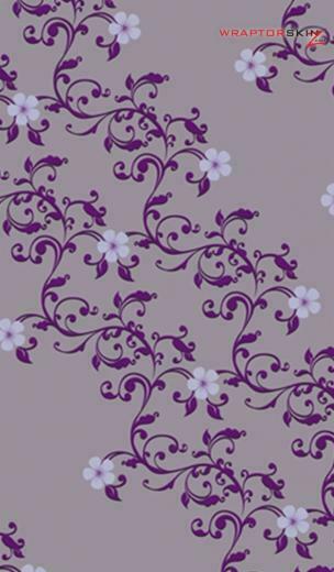 Kindle Fire Original Decal Style Skin Victorian Design Purple