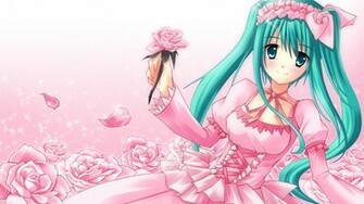 Cute Anime Girl Computer Wallpaper Desktop Background