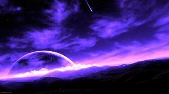 Purple Space Wallpaper All New