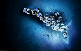 Black Blue Abstract Wallpaper HD In