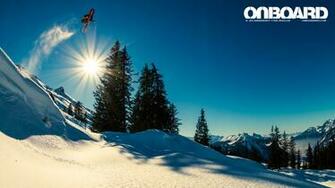 Wallpaper Jed Anderson Rips Powder Too You Know